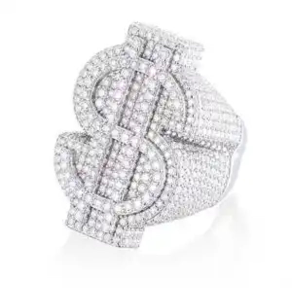 Moissanite Man Rings
