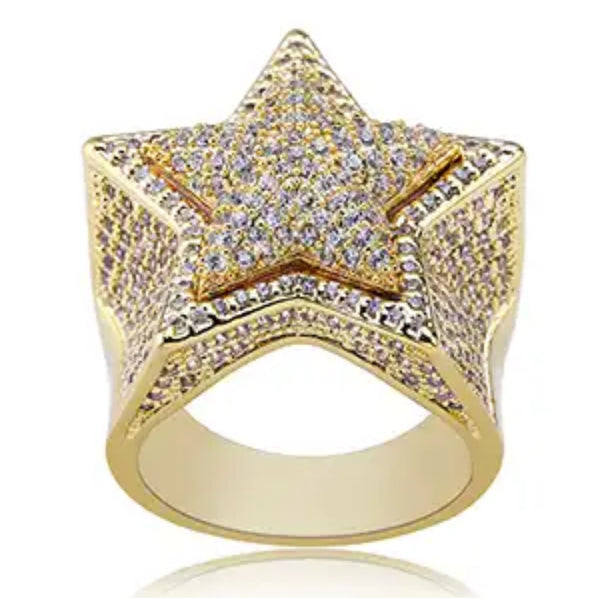 Moissanite Man Rings