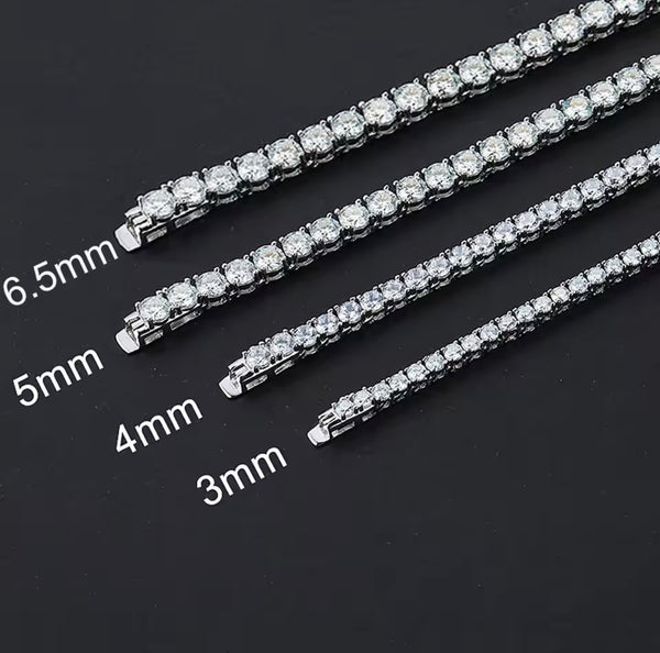 Moissanite Man Necklace