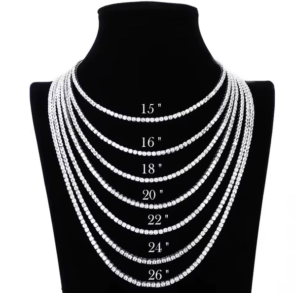 Moissanite Man Necklace