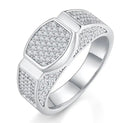 Moissanite Man Ring