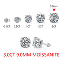 Moissanite Studs