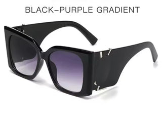 Buy black-purple-gradient Women sunglasses
