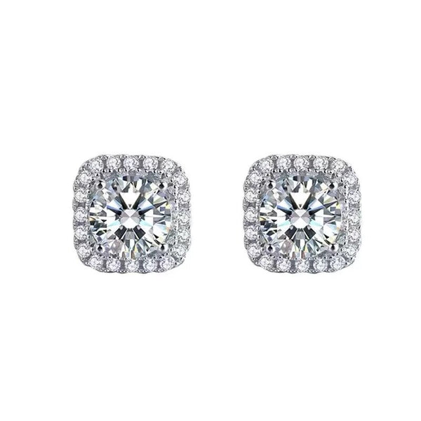 Moissanite Stud