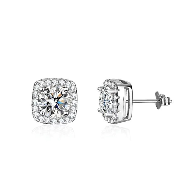 Moissanite Stud