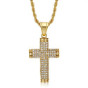 Titanium Steel Cross pendent