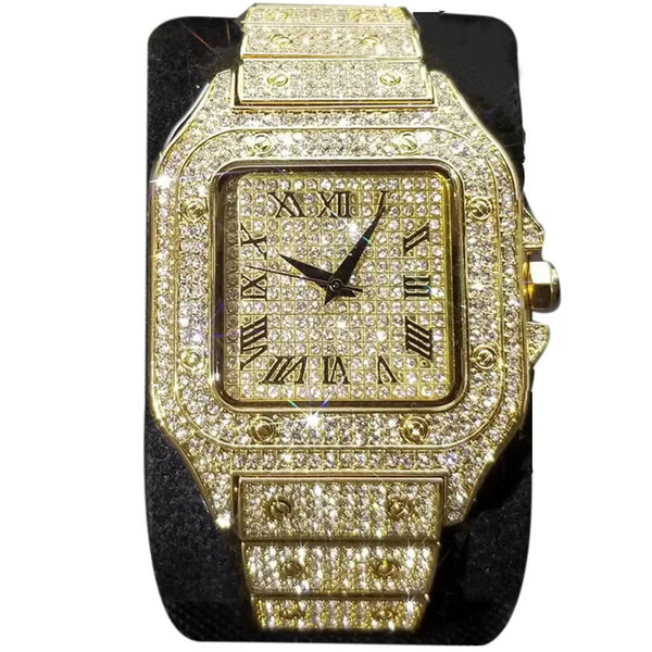 Luxury Full Diamond Man Watches