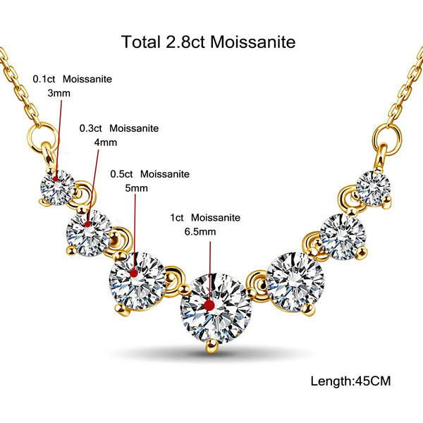 Moissanite Necklace