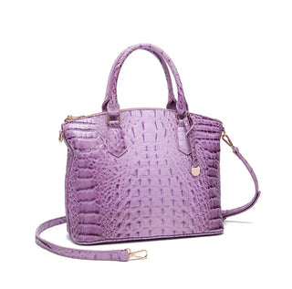 Buy lilac Luxury Crocodile purses