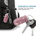 Pill Holder Keychain