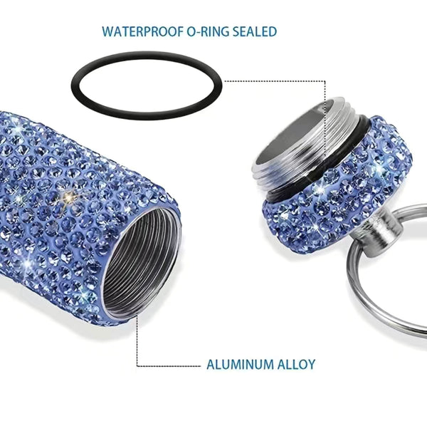 Pill Holder Keychain