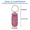 Pill Holder Keychain