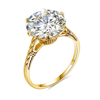 Moissanite Diamond Rings