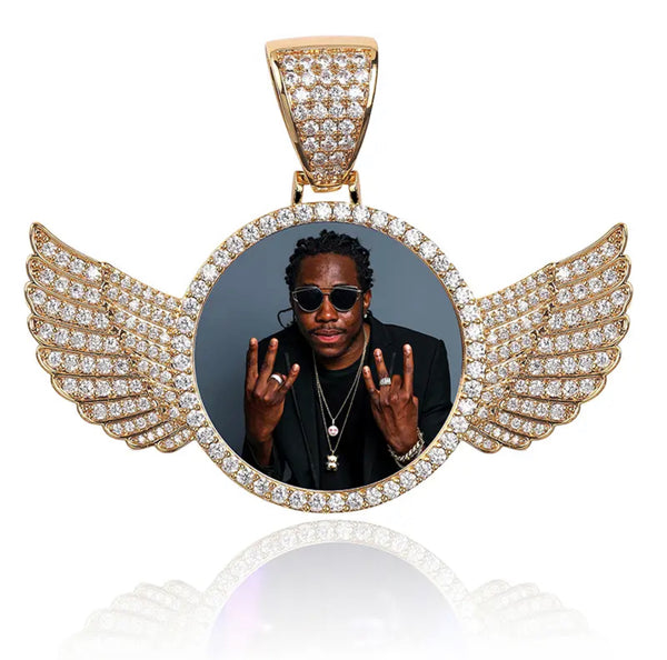 Custom Made Wings Necklace