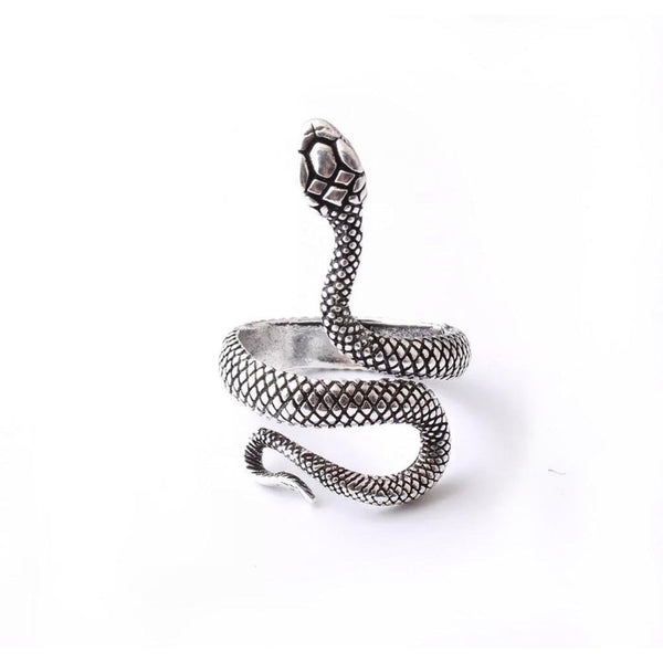 Gray *Punk Snake Ring*