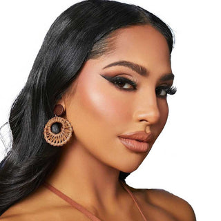 Circle Drop Earrings