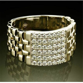 Gray *White Topaz Ring*