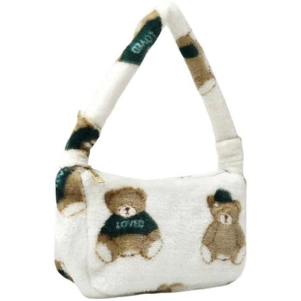 Fluffy white Bag