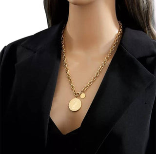 Round Coin Necklace