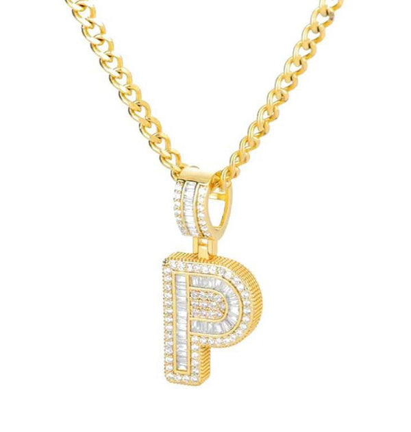 Bling Letter Necklace