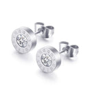 Roman Numeral Stud Earrings